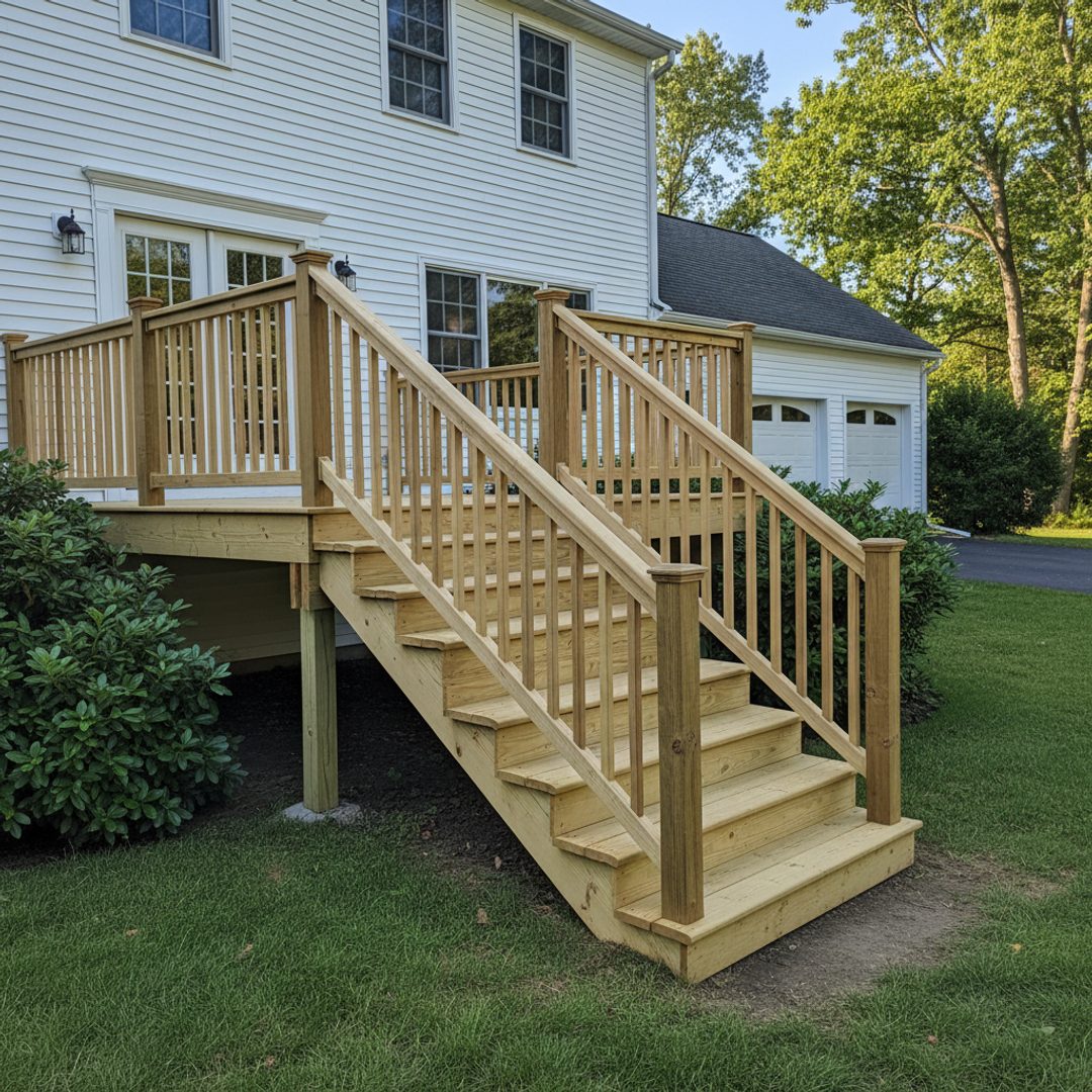 Rooftop Deck Construction completed by Ace Deck Solutions in Elizabeth, NY
