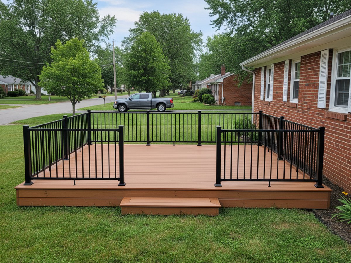 Deck Installation completed by Ace Deck Solutions in Elizabeth, NY